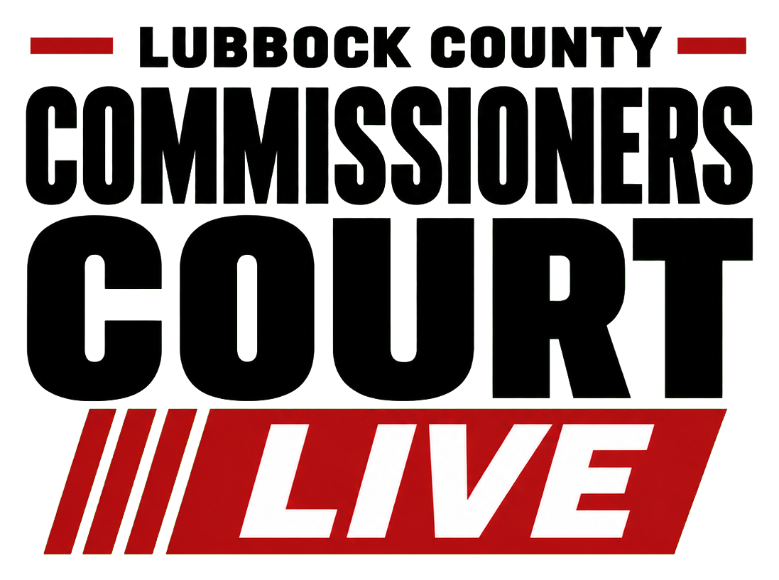 Lubbock County Commissioners Court Live